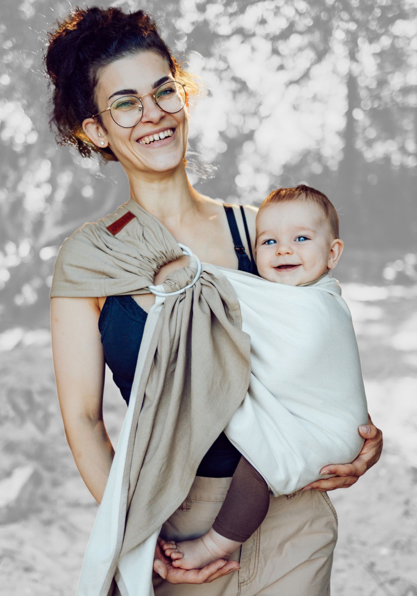 LELIBA Ring Sling Gobi